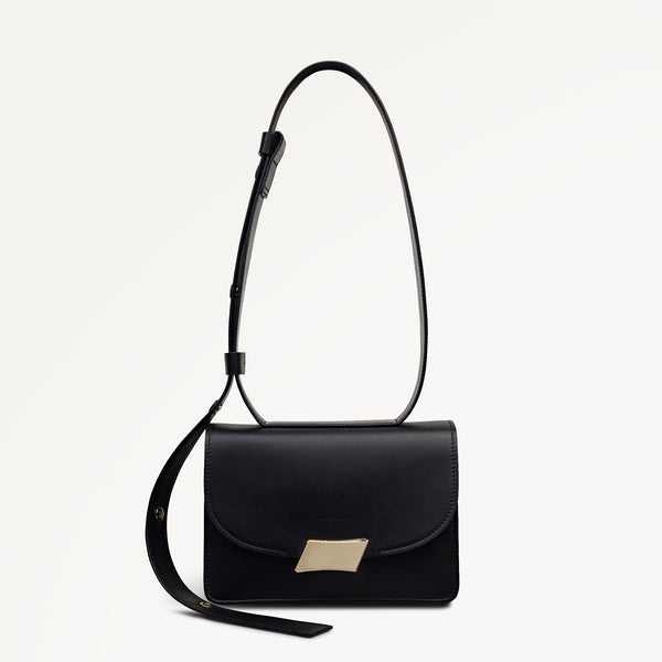 radley london Black Small Flapover Shoulder | The Belsize AW25 | Radley London