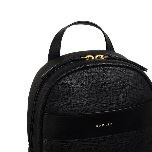 Radley London Black Small Zip Around Backpack | Suffolk Road AW24 | Radley London