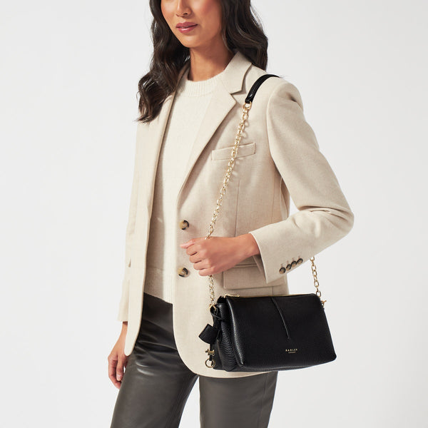 Radley London Black Small Zip-Top Cross Body | Hillgate Place SS23 | Radley London