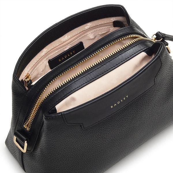 Radley London Black Small Ziptop Crossbody | Piccardy Hill 2.0 AW24 | Radley London