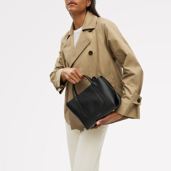 Radley London Black Small Ziptop Grab | The Compton AW25 | Radley London