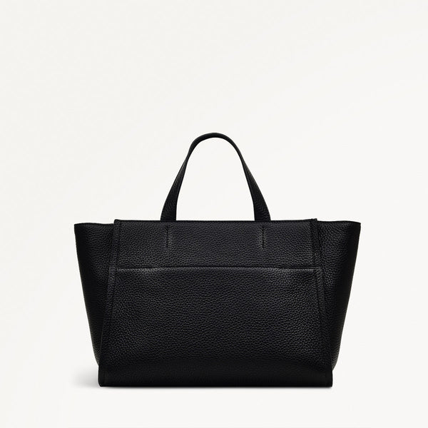 Radley London Black Soft Leather Handbag Grab | Oak Street AW24 | Radley