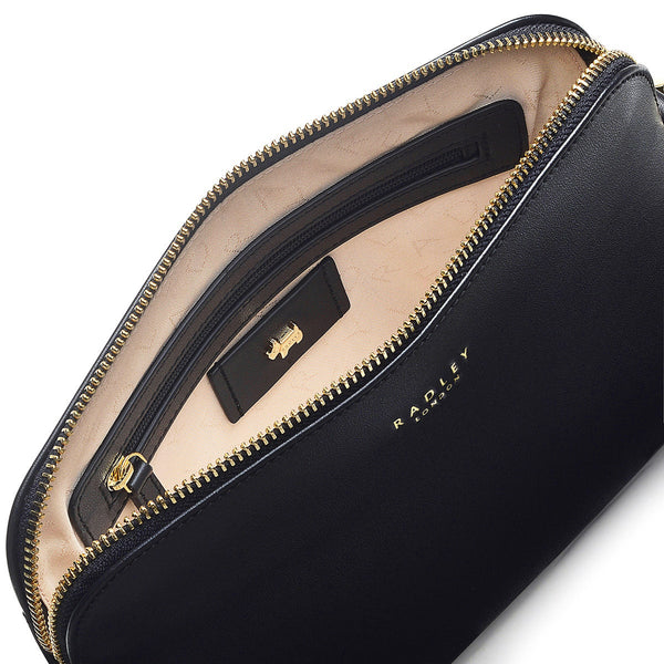 Radley London Black Zip Cross Body Bag | Liverpool Street 2.0 | Radley
