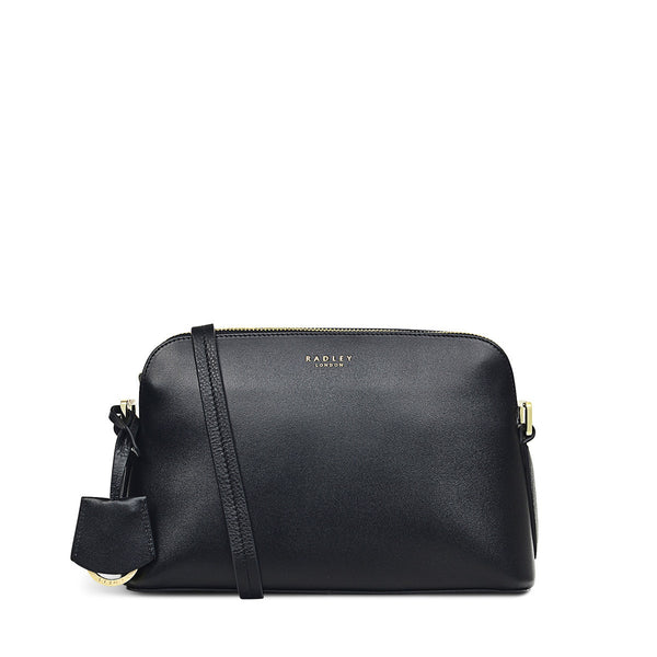 radley london Black Zip Cross Body Bag | Liverpool Street 2.0 | Radley