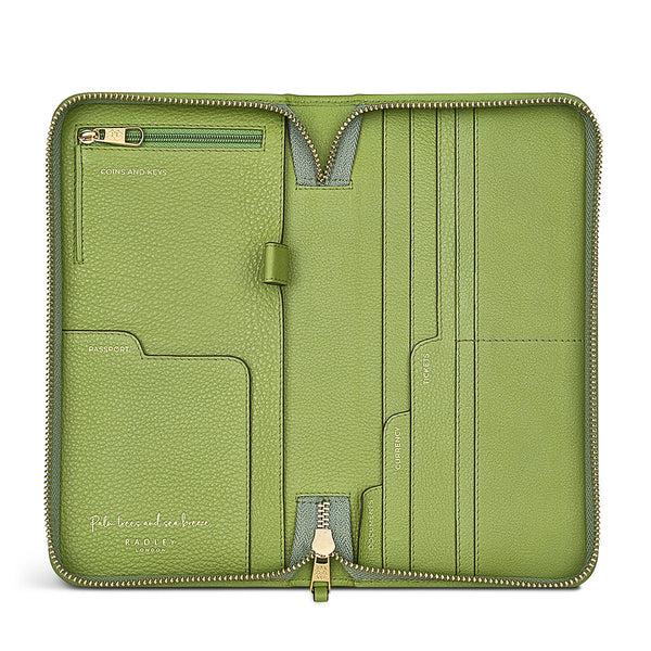 Radley London Bonsai Green Travel Pouch | Palm Bay AW24 | Radley London