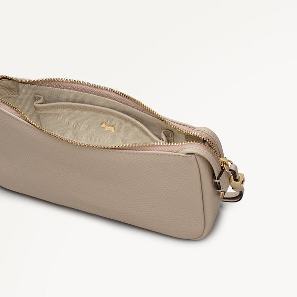 Radley London Carlton Close Mini Ziptop Shoulder Porcini - 112948