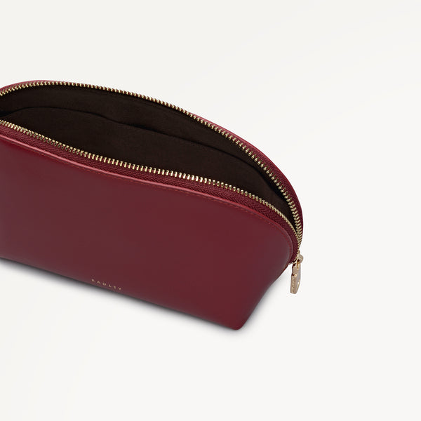 Radley London Carmine Medium Cosmetic Pouch | Commute Street AW25 | Radley London