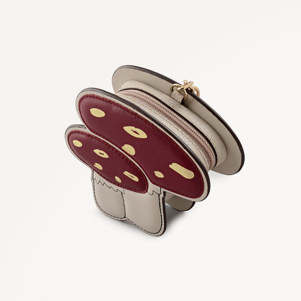 Radley London Carmine Small Ziptop Coin Purse | Mushroom Mate AW25 | Radley London