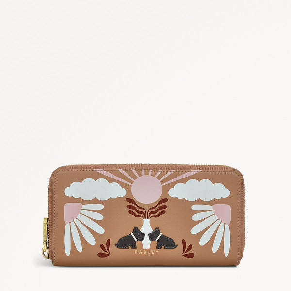 radley london Chai Large Leather Purse | Rising Sun AW25 | Radley