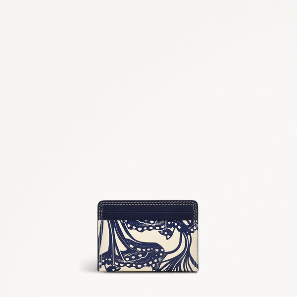 Radley London Chalk Credit Card Holder For Women | Under The Sea AW25 | Radley