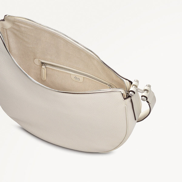 Radley London Chalk Large White Crossbody Bag | Pemberton Row Collection AW25 | Radley
