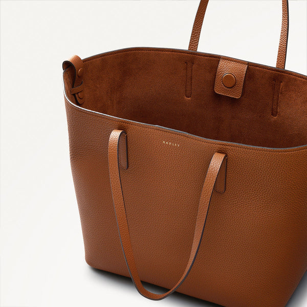 Radley London Chalk Leather Large Tote Bag | Dukes Place Collection AW25 | Radley