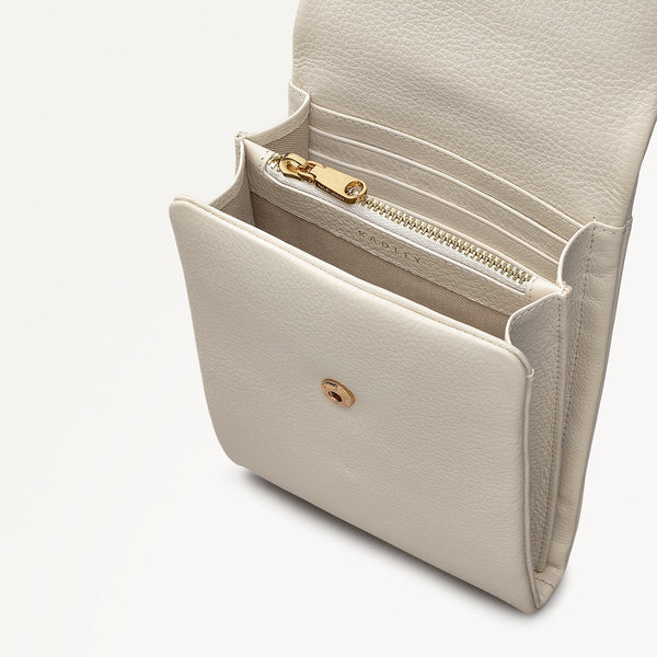 Radley London Chalk Leather Phone Crossbody Bag | Mallow Street Collection AW25 | Radley