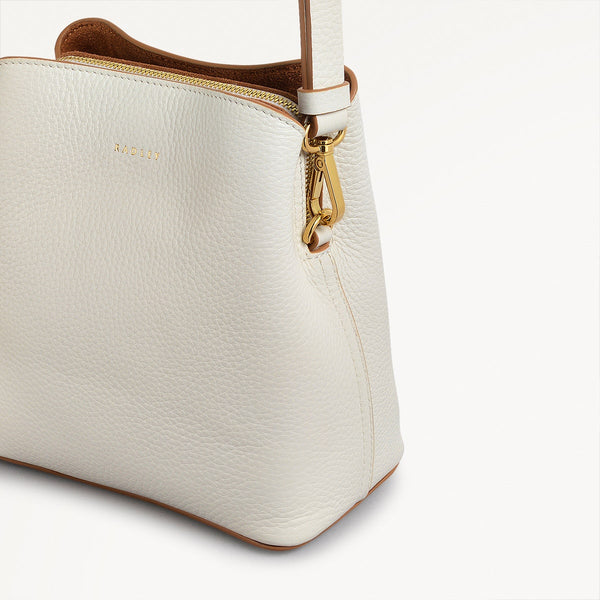 Radley London Chalk Leather Small Crossbody Bag | Dukes Place Collection AW25 | Radley