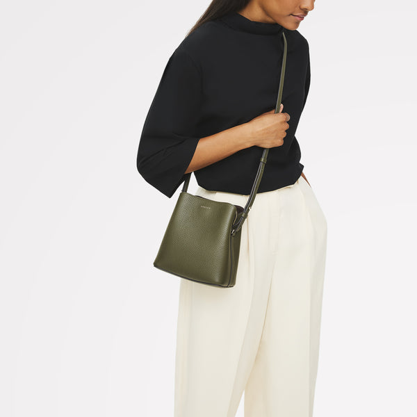 Radley London Chalk Leather Small Crossbody Bag | Dukes Place Collection AW25 | Radley