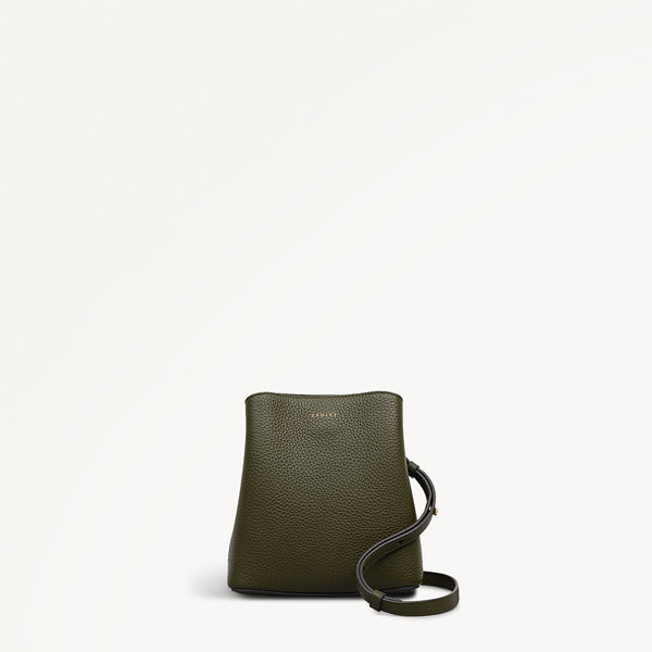 radley london Chalk Leather Small Crossbody Bag | Dukes Place Collection AW25 | Radley