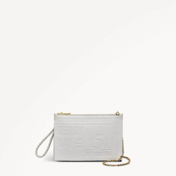 radley london Chalk Medium Ziptop Crossbody Bag | Kentucky Derby Collection x Radley SS25