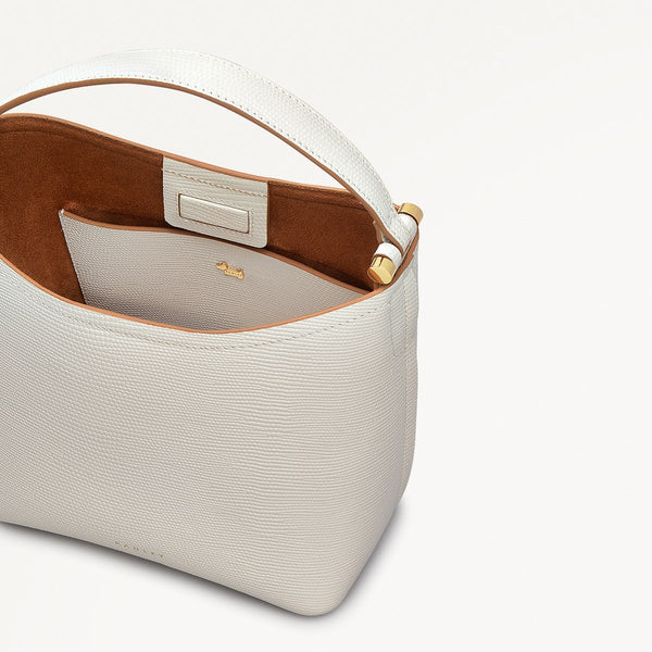 Radley London Chalk Open Top Leather Cream Bag | Bathurst Mews Collection AW25 | Radley