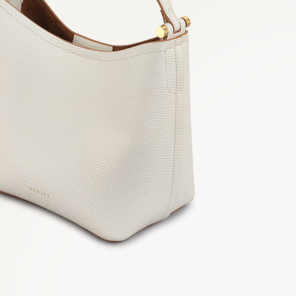 Radley London Chalk Open Top Leather Cream Bag | Bathurst Mews Collection AW25 | Radley