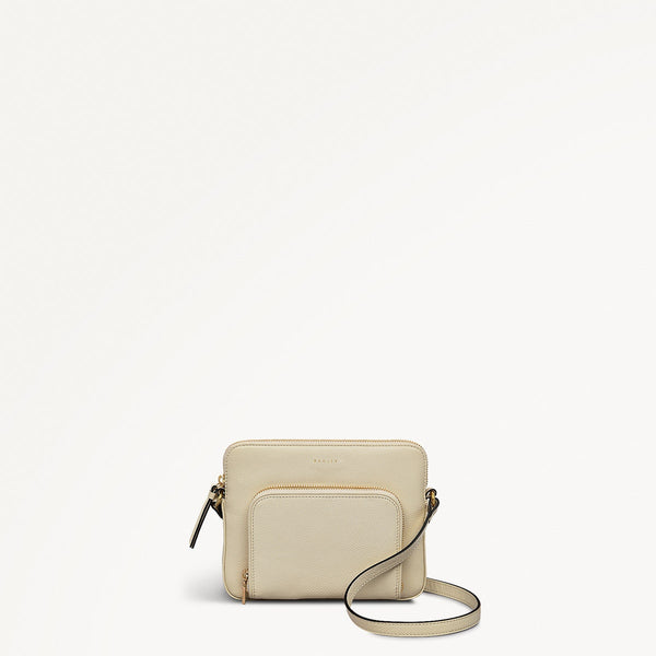 radley london Chalk Small Leather Cream Crossbody Bag | Redford Close AW25 | Radley