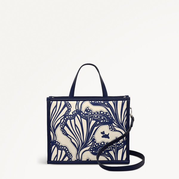 radley london Chalk White and Blue Grab Bag | Under The Sea AW25 | Radley