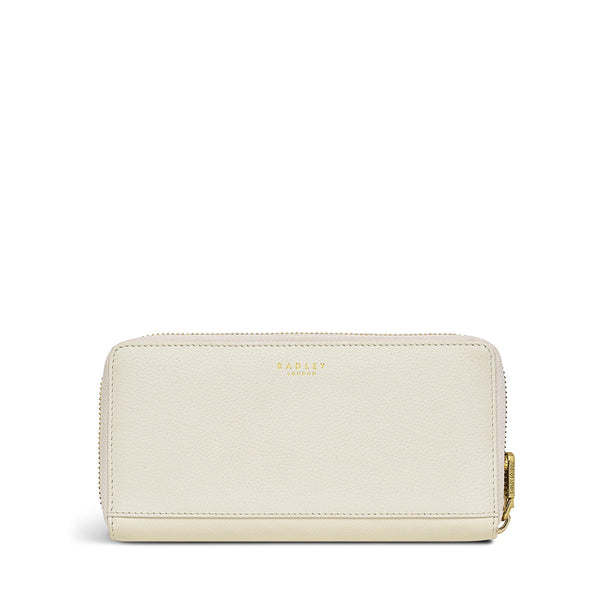 Radley London Chalk White Cream Leather Purse | Sail Away AW24 | Radley