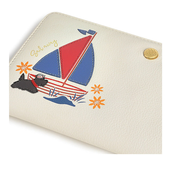 Radley London Chalk White Cream Leather Purse | Sail Away AW24 | Radley