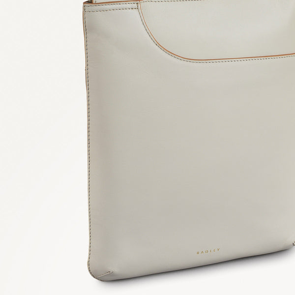 Radley London Chalk Zip Top Leather Crossbody Bag | Pockets Collection AW25 | Radley