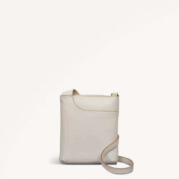 radley london Chalk Zip Top Leather Crossbody Bag | Pockets Collection AW25 | Radley