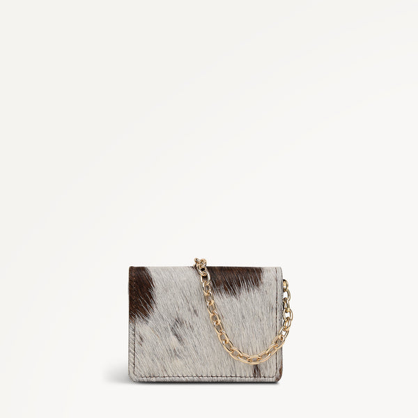 Radley London Chester Row - Cow Hide Small Card Holder Dark Oak - 113174