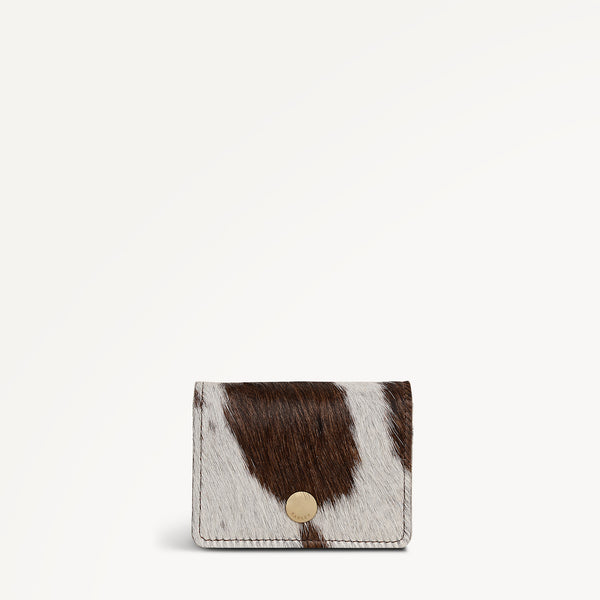 Radley London Chester Row - Cow Hide Small Card Holder Dark Oak - 113174