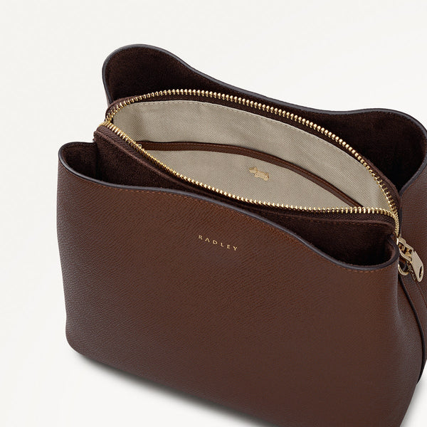 Radley London Chocolate Medium Compartment Cross Body | Dukes Place AW25 | Radley London
