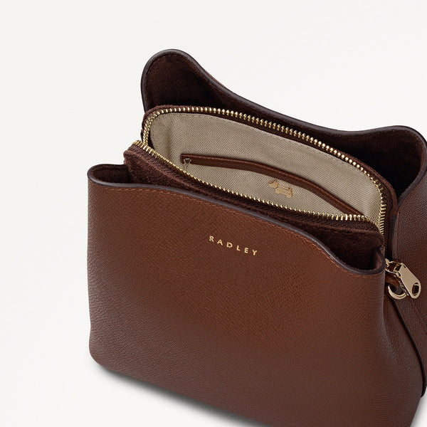 Radley London Chocolate Small Compartment Cross Body | Dukes Place AW25 | Radley London