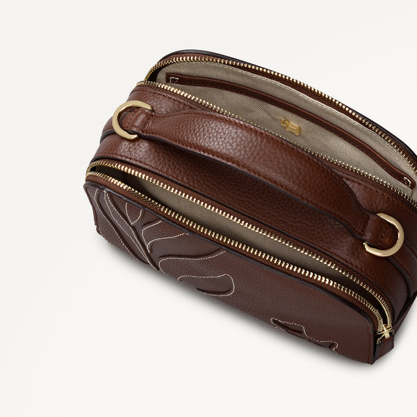 Radley London Chocolate Small Ziptop Cross Body | Among The Trees AW25 | Radley London