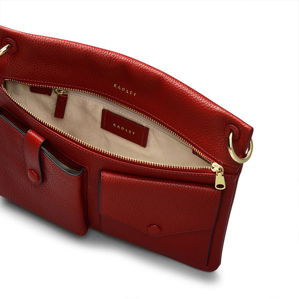 Radley London Claret Medium Ziptop Crossbody | Wilton Way AW24 | Radley London