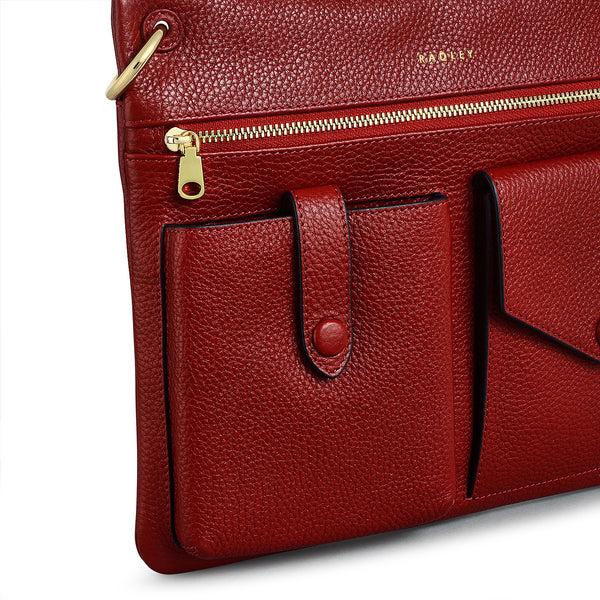 Radley London Claret Medium Ziptop Crossbody | Wilton Way AW24 | Radley London