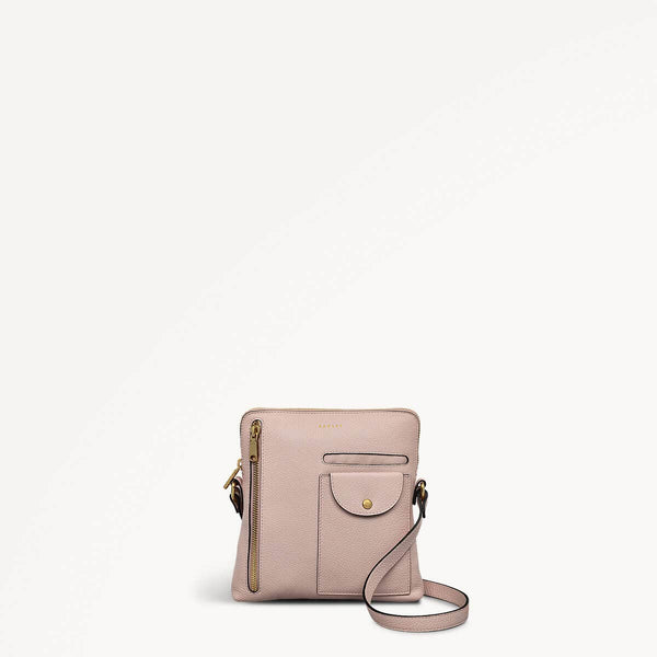 radley london Clay Pink Small Zip-Top Crossbody Bag | Ridge Park SS25 | Radley