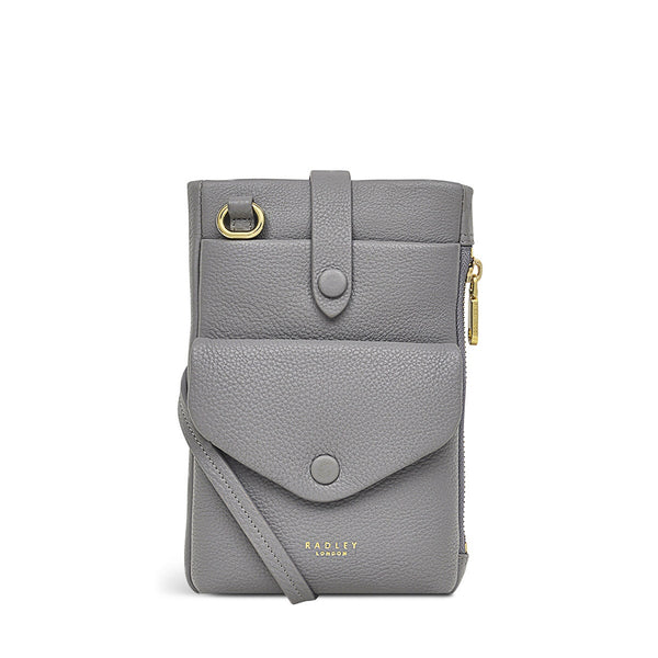 radley london Cloud Burst Grey Designer Phone Cross Body | Mallow Street SS24 | Radley