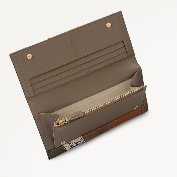 Radley London Coffee Large Flapover Purse | Oak Street AW25 | Radley London