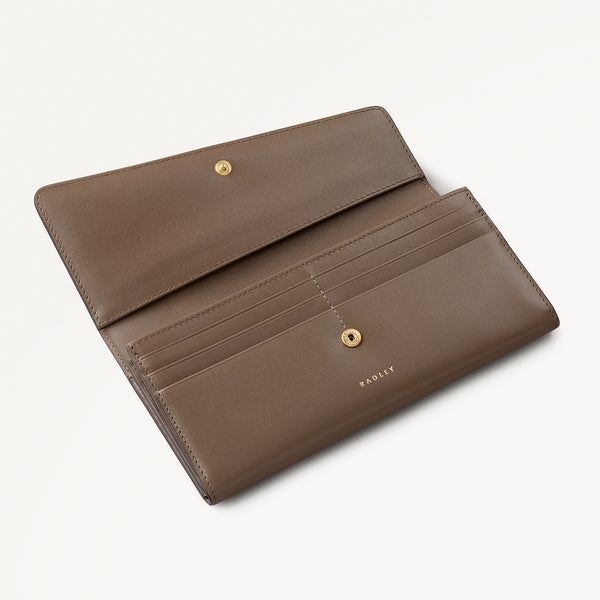 Radley London Coffee Large Flapover Wallet | The Kensal AW25 | Radley London