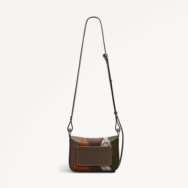 Radley London Coffee Small Flapover Cross Body | Westwell Lane AW25 | Radley London