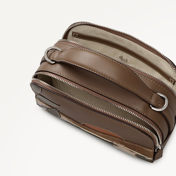 Radley London Coffee Small Ziptop Cross Body | Over The Hills AW25 | Radley London
