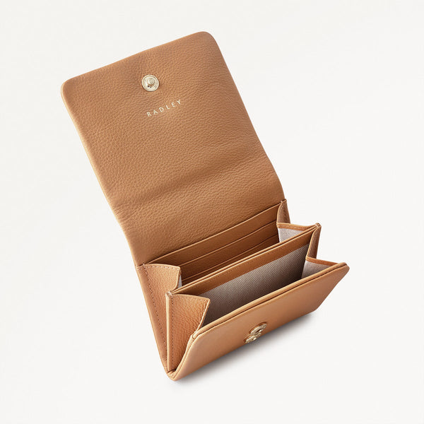 Radley London Dark Butter Brown Leather Purse | Mallow Street SS25 | Radley