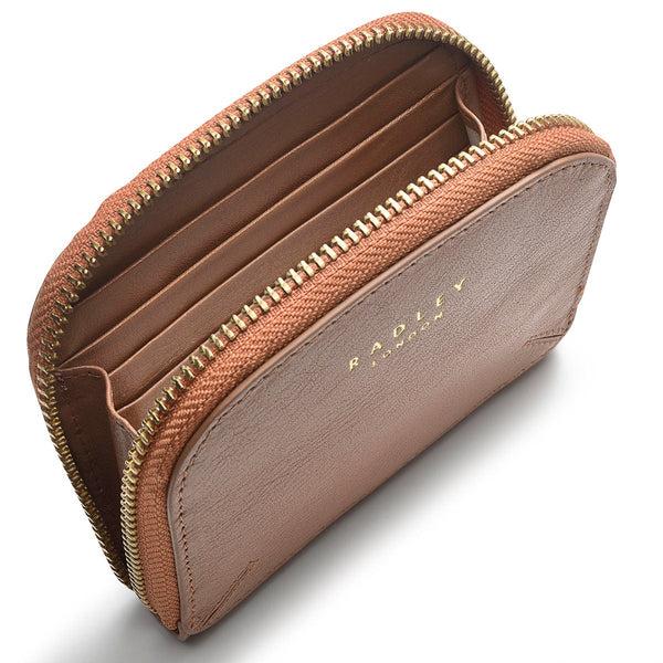 Radley London Dark Butter Medium Zip Purse | Dukes Place | Radley London