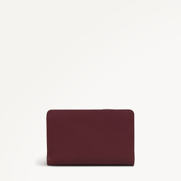 Radley London Dark Cherry Medium Bifold Purse | It's Written In The Snowflakes AW25 | Radley London