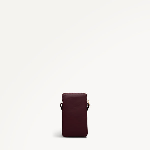 Radley London Dark Cherry Medium Phone Cross Body | It's Written In The Snowflakes AW25 | Radley London