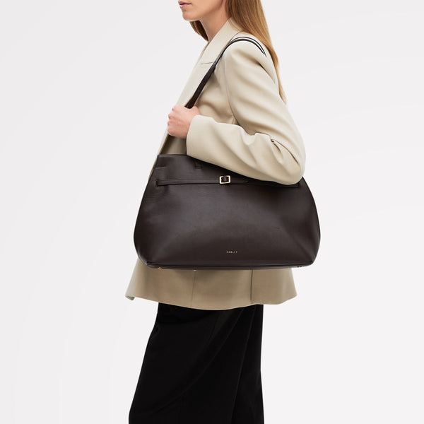 Radley London Dark Oak Functional Brown Handbag | The Christina AW25 | Radley