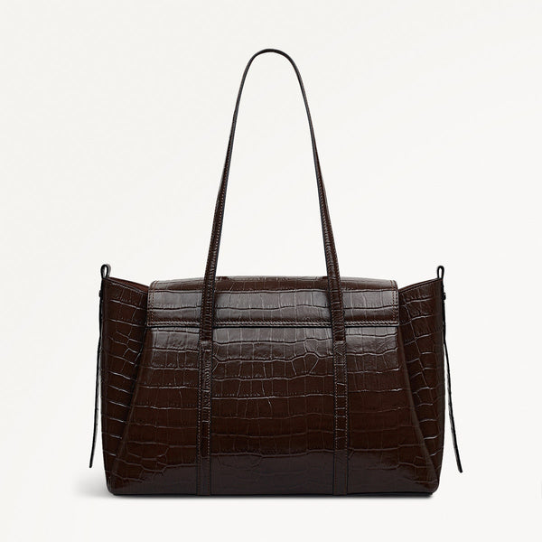 Radley London Dark Oak Large Flapover Shoulder | The Chancery AW25 | Radley London