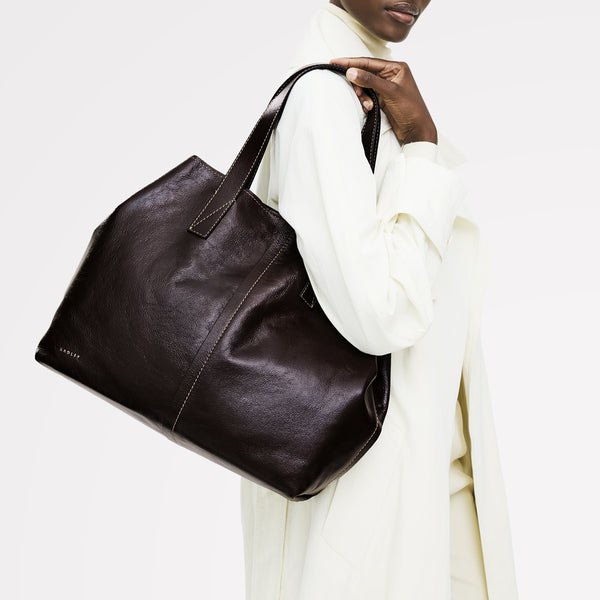 Radley London Dark Oak Large Open Top Tote | Broadway Market AW25 | Radley London