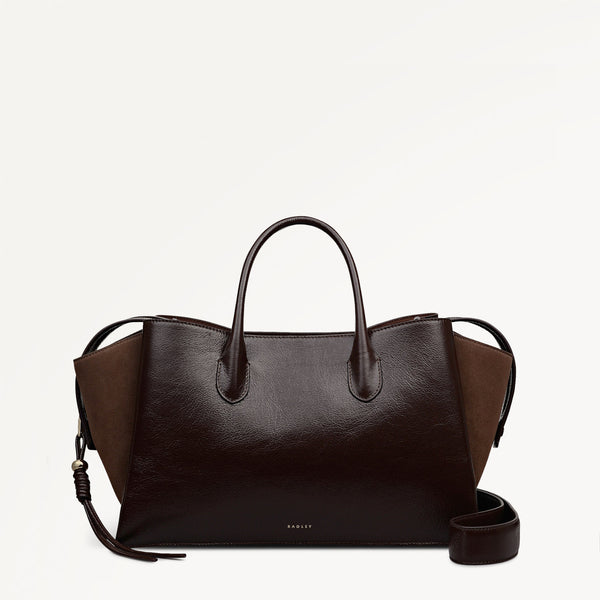 radley london Dark Oak Large Ziptop Grab | The Romilly AW25 | Radley London